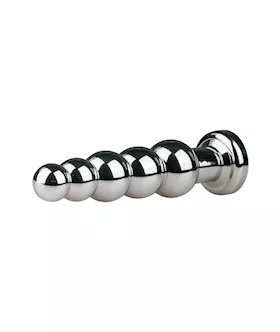 Easytoys Ribbed Jewelled Butt Plug