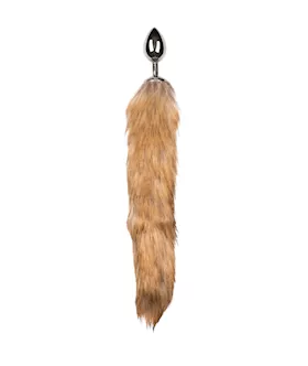 Easytoys Medium Premium Fur Fox Tail Plug