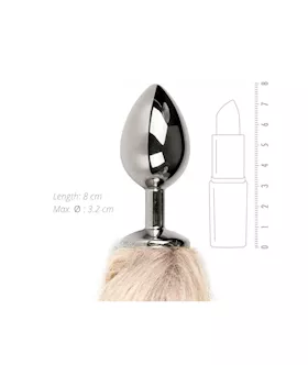Easytoys Medium Premium Fur Fox Tail Plug