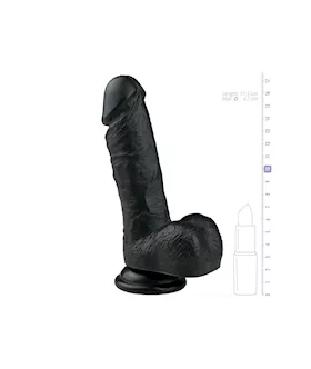 Easytoys Realistic Suction Cup Dildo With Balls