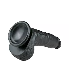 Easytoys Realistic Suction Cup Dildo With Balls