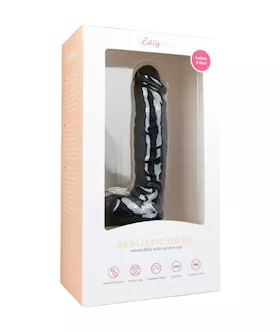 Easytoys Realistic Suction Cup Dildo With Balls
