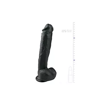 Easytoys Realistic Suction Cup Dildo With Balls