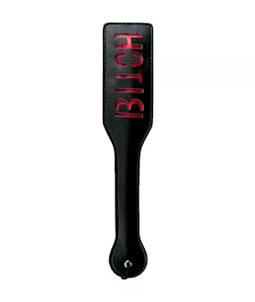 EasyToys Bitch Leather Paddle
