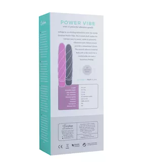 Easytoys Power Vibe Rippled G-spot Vibrator