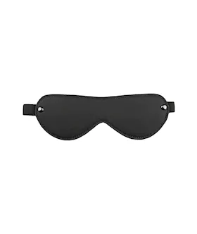 EasyToys Leather Black Blindfold