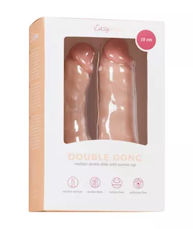 Easytoys Double Dong Double Penetration Dildo 15cm