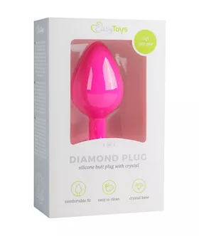 Easytoys Medium Jewelled Butt Plug