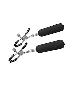 EasyToys Vibrating Nipple Clamps