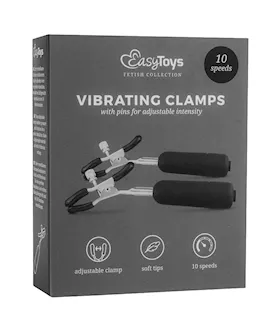 Easytoys Vibrating Nipple Clamps