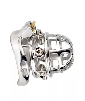 KinKi Solitary Confinement Chastity Cage