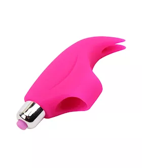 Kinky Silicone Finger Vibrator