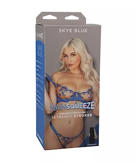 Main Squeeze Skye Blue Ultraskyn Pussy Masturbator