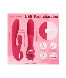 Amore Impulsive Suction Rabbit Vibrator