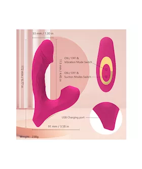 Amore Ana Realistic Dual Stim Vibrator