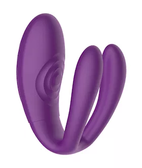 Amore Axelo Double Prong Couples Tapping Vibrator with Remote
