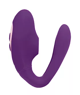 Amore Axelo Double Prong Couples Suction Vibrator with Remote