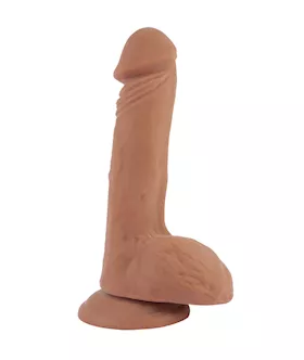 Basix 9 Inch Suction Cup Dildo