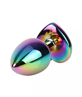 Rainbow Heart Gem Plug