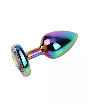 Rainbow Heart Gem Plug