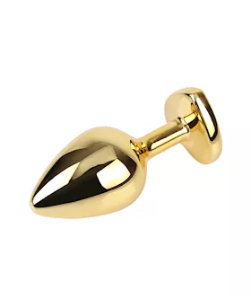 Clear Heart Gem Plug