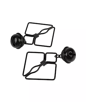 Diamond Shaped Nipple Clamps With Bell