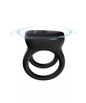 Amore Raunchy Ring Vibrating Double Cock Ring