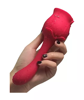 Amore Frisky Flower With Stem Rose Suction Vibe