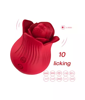 Amore Frisky Flower Licking Rose Vibe