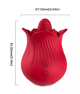 Amore Frisky Flower Licking Rose Vibe
