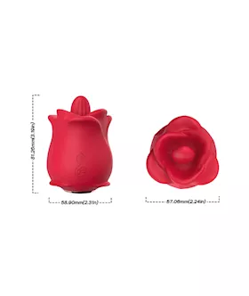 Amore Frisky Flower Blooming Licking Rose Vibe