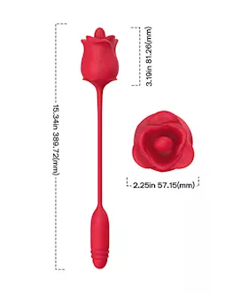 Amore Frisky Flower With Thrusting Tail Licking Rose Vibe