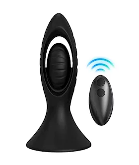 Amore Horny Hollow Remote Controlled Vibrating Butt Plug