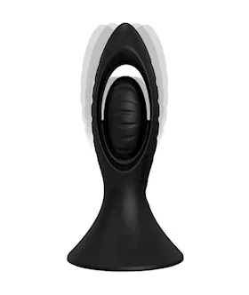 Amore Horny Hollow Remote Controlled Vibrating Butt Plug