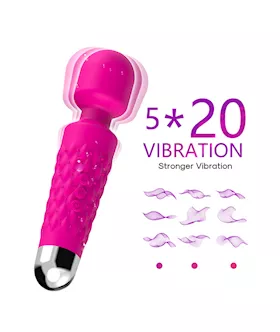 Amore Doting Diamonds Classic Wand Vibrator