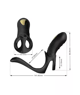 Amore Touch Me Down There Vibrating Cock Ring