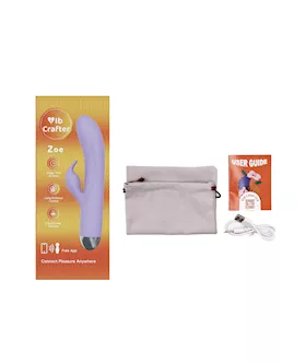 Zoe Swinging Rabbit Vibrator With App Control