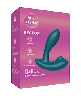 Vector Dual Stimulation Vibrator With App Control