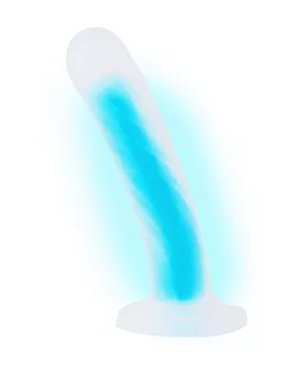 Nood Colours Glow in the Dark Dildo with Heart Shaped Base