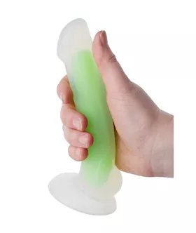 Nood Colours Glow In The Dark Dildo With Balls