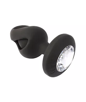 Amore Vibrating Hollow Diamond Plug