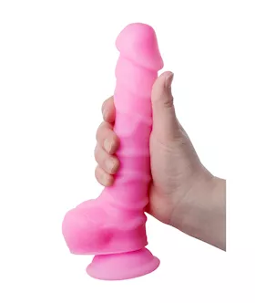 Nood Colours Dual Density Dildo With Balls