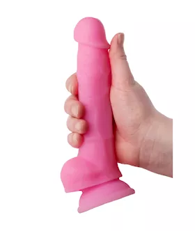 Nood Colours Realistic Dual Density Dildo With Balls