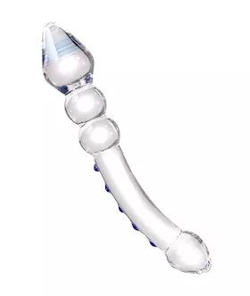 Lucent Spined Glass Wand