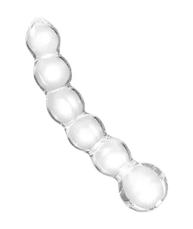 Lucent Beaded Glass Wand