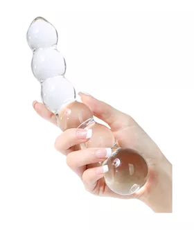 Lucent Beaded Glass Wand