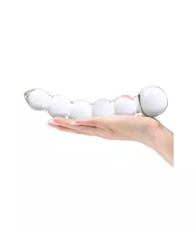 Lucent Beaded Glass Wand