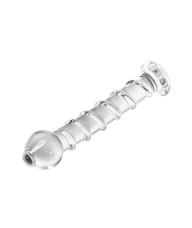 Lucent Winding Glass Dildo