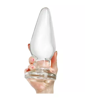 Lucent Giant Glass Butt Plug