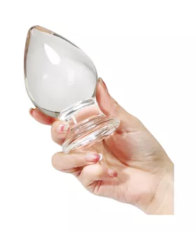 Lucent Giant Glass Butt Plug